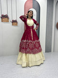 New lahenga choli with shrug