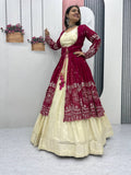 New lahenga choli with shrug